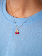 COLLIER CHAÎNE CERISES