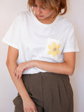 T-SHIRT JAUNE CALISTA