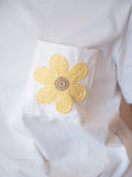 T-SHIRT JAUNE CALISTA