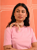 FOULARD TULIPA ROSE