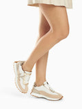 BASKETS IVOIRE ET BEIGE FAUSTINE