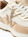 BASKETS IVOIRE ET BEIGE FAUSTINE