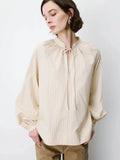 BLOUSE BEIGE ALBANE