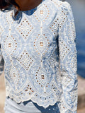 BLOUSE BLEUE BLADIE