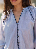 BLOUSE BLEUE BLENA