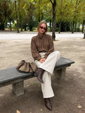 BLOUSE CHOCOLAT MILLA