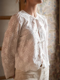 BLOUSE ÉCRUE RAPHAELLE