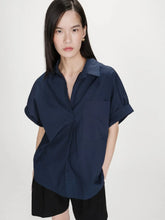 BLOUSE MARINE VERSIGNY