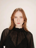 BLOUSE NOIRE TAILLY