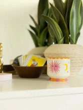 BOUGIE EN CÉRAMIQUE FLEUR D'ORANGER