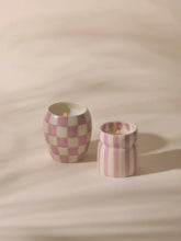 BOUGIE EN CÉRAMIQUE SABLE GREC