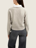 CARDIGAN BROWNISH GREY NOMI