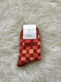 CHAUSSETTES À CARREAUX REBELLE