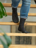 CHAUSSETTES LÉOPARD À PAILLETTES