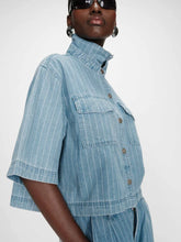 CHEMISE STRIPED BLUE VITA