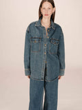 CHEMISE VINTAGE BLUE SYDNEY