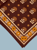 FOULARD ANASTASE CHOCOLAT