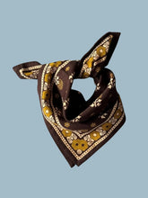 FOULARD ANASTASE CHOCOLAT