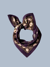 FOULARD ANASTASE MYRTILLE