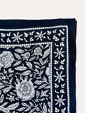 FOULARD ANTIOCHE BLEU MARINE