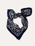 FOULARD ANTIOCHE BLEU MARINE