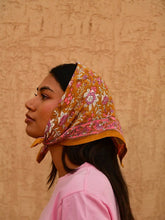 FOULARD CALYPSO CARAMEL