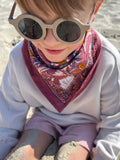 FOULARD DELHI POURPRE