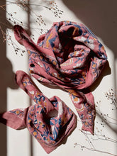 FOULARD DELHI POURPRE