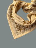 FOULARD GALATIE ÉCRU