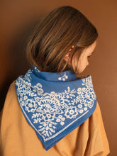 FOULARD MYSORE BANDANA CIEL
