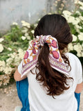 FOULARD PINK PONDICHERY