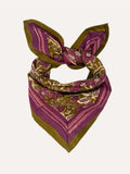 FOULARD HÉLIOS KAKI