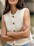 GILET ÉCRU MILANA