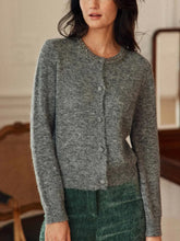 GILET GRIS CHINÉ MARLIE