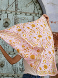 GRAND FOULARD N°112 ROSE