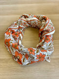 GRAND FOULARD AGRA PÊCHE