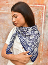 FOULARD ANTIOCHE BLEU MARINE