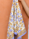 GRAND FOULARD AUGUSTE LAVANDE