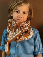 GRAND FOULARD CALCUTTA CARAMEL