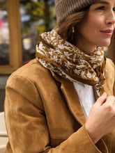 GRAND FOULARD CALCUTTA OLIVE