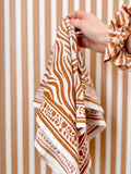 GRAND FOULARD ZÈBRE