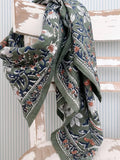 GRAND FOULARD DELHI BROUSSE