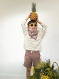GRAND FOULARD DELHI CANNELLE