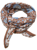 GRAND FOULARD DELHI CANNELLE