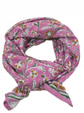 GRAND FOULARD DELHI CERISE