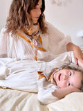 GRAND FOULARD DELHI SAFRAN