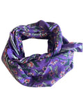 GRAND FOULARD DELHI VIOLETTE