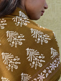 FOULARD GALATIE TABAC