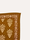 FOULARD GALATIE TABAC