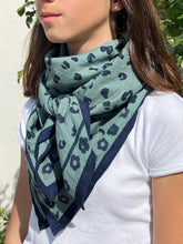 GRAND FOULARD GRAOU CELADON OSCAR
